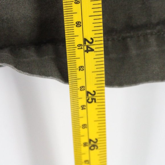 Life In Progress Military Jacket Womens Brown Full Zip MultiPocket Size Large L - Picture 9 of 9